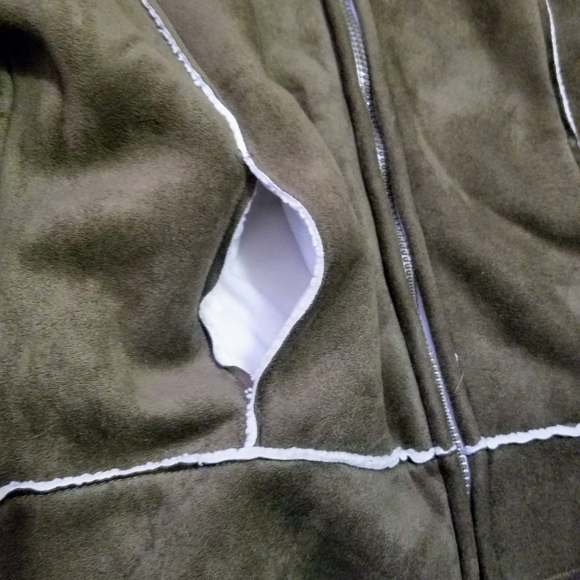 Wool lined brown jacket - Picture 2 of 6